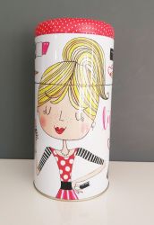 Lovely Lipstick & Lip Gloss Stacking Tin - Rachel Ellen