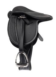 Lemieux Mini Toy Pony Accessories - Leather Saddle, Bridle & Martingale Set Black