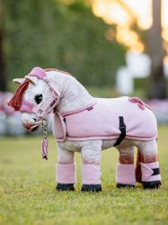 Lemieux Toy Pony Accessories - Blossom Pink Fleece Show Rug