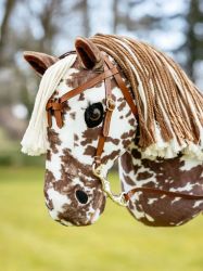 Lemieux Hobby Horse Western Bridle Tan Leather
