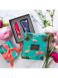 Sara Miller - Hand & Lip Duo - Green Flamingo Gift set