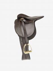 Lemieux Mini Toy Pony Accessories - Leather Saddle Brown