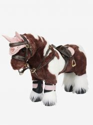 Lemieux Mini Toy Pony Accessories - Leather Martingale Tack Brown
