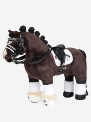 Lemieux Toy Pony - Valegro Dressage Horse Set - Saddle Bridle Square Overreach Boots Bandages