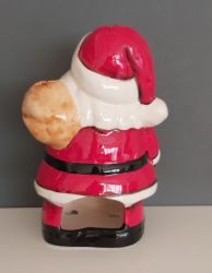Santa Tealight Holder with Tealights Decoration Gift Set 