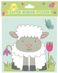 Easter Window Sticker - 6 Designs - Glitter