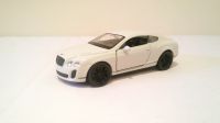 Bentley Continental Supersports White Die Cast Scale Model Car 1:38