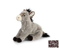 Donkey Plush Soft Toy - 25cm - Living Nature
