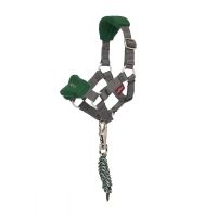 Lemieux Mini Toy Pony Accessories - Hunter Green Vogue Headcollar & Lead Rope
