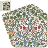 Blackthorn William Morris Coasters - Set of 4