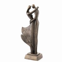 Strictly Ballroom Dancing - Cold Cast Bronze Ornament - Frith Sculpture Mitko Kavrikov