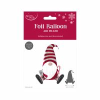 Christmas Gonk Foil Balloon - Air Filled 48cm