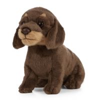 Dachshund Puppy Dog Plush Soft Toy - 19cm - Living Nature