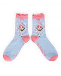 Powder UK Ladies Socks Initial Alphabet A-Z - Bamboo - 26 Letters