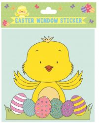 Easter Window Sticker - 6 Designs - Glitter