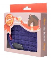 Lemieux Mini Toy Pony - Sam Grey Showjumper Set - Ink Bridle Saddle Bandages Pad Hood