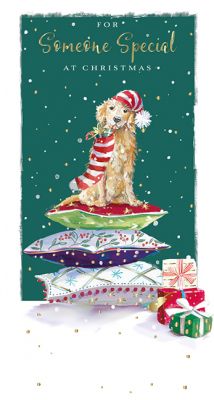 Christmas Card - Someone Special Dog - The Wildlife Ling Design