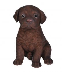 Labrador Puppy Dog - Lifelike Ornament Gift - Indoor or Outdoor - Pet Pals Vivid Arts