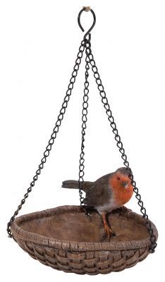 Robin Heart Bird Feeder - Hanging - Garden Friends