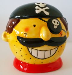 Cute Pirate Head Money Box - 3 Designs 
