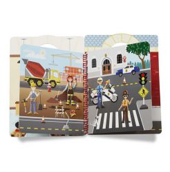 Melissa & Doug Cool Careers Puffy Sticker Activity Book