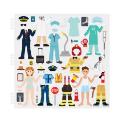 Melissa & Doug Cool Careers Puffy Sticker Activity Book