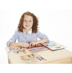 Melissa & Doug Cool Careers Puffy Sticker Activity Book