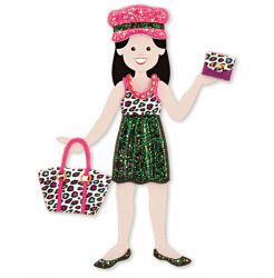 Melissa & Doug Day of Glamour Puffy Sticker Activity Book