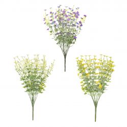 Blossom Foliage Bunch Flowers - 11 stems - 3 Colours - Sincere