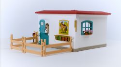 Tack Room Extension Horse Club - Schleich - 42591 - 85 Pieces