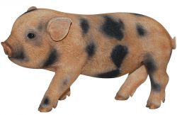 Micro Pig Piglet - Lifelike Ornament Gift - Indoor or Outdoor - Pet Pals Vivid Arts