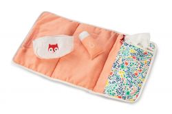 Doll Changing Mat Set - Flowers - Size 36cm - Lilliputiens