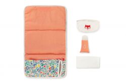 Doll Changing Mat Set - Flowers - Size 36cm - Lilliputiens