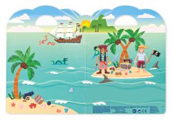 Melissa & Doug Pirate Puffy Sticker Activity Board