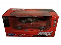 Welly Pagani Huayra Burgundy Diecast Scale Model Car Scale 1:38