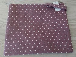 Pokka Dot Make Up Bag or Pencil Case - Large