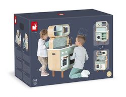 Big Cooker Reverso Wooden Toy Kitchen Light & Sound - Janod