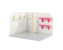 Wooden Horse Wash Box with Horse - Scale 1:24 - Kids Globe V050205