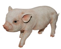 Micro Pig Piglet - Lifelike Ornament Gift - Indoor or Outdoor - Pet Pals Vivid Arts