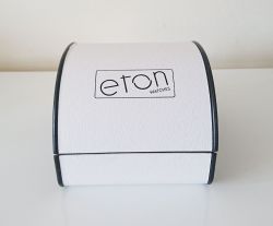 ETON Ladies Watch Leather Strap Navy Blue & Rose Gold - 3313L-B