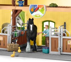 Horse Stable & Animals - Farm World - Schleich - 42485