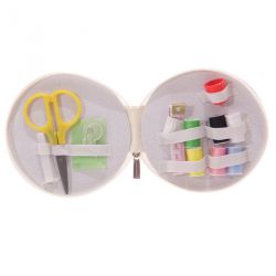 Handy Button Shaped Sewing Kit with 15 items Gift Set