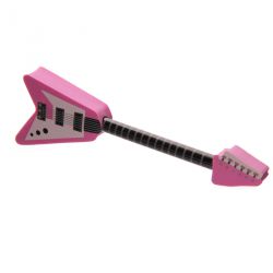 Guitar Pencil & Eraser Set - 4 Colours