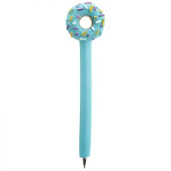 Iced Doughnut Donut Bright Novelty Pen - 4 Colours