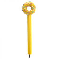 Iced Doughnut Donut Bright Novelty Pen - 4 Colours