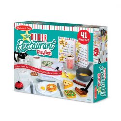Melissa & Doug Star Diner Restaurant Pretend Play Set - 41 Pieces