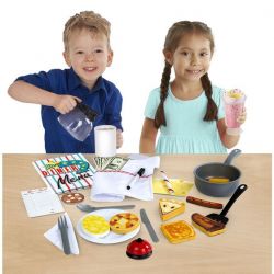 Melissa & Doug Star Diner Restaurant Pretend Play Set - 41 Pieces