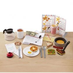 Melissa & Doug Star Diner Restaurant Pretend Play Set - 41 Pieces