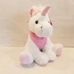 Unicorn Soft Toy Plush - Sitting - Keel