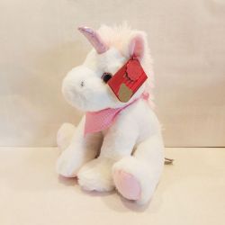 Unicorn Soft Toy Plush - Sitting - Keel